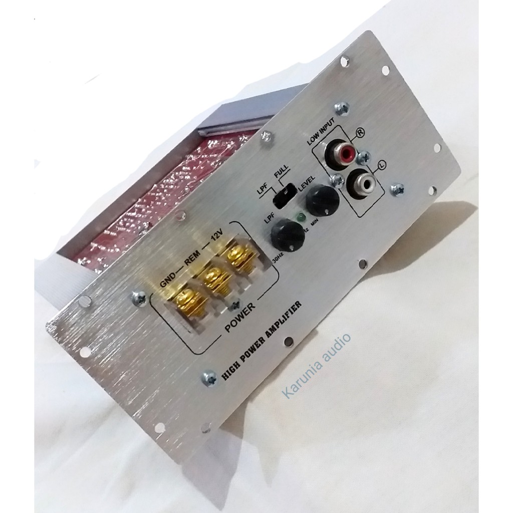 Jual Kit Bass Tube Subwoofer Power Amplifier dc 12V Shopee Indonesia
