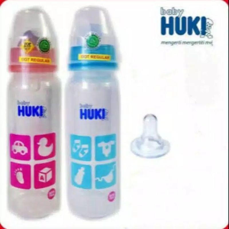 Jual Botol Susu Dot Bulat Baby Huki 240ml Shopee Indonesia