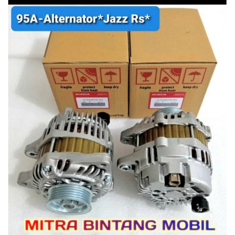 Jual Alternator / Dinamo Ampere Honda Jazz RS, Mobilio, Brio, Freed 95A