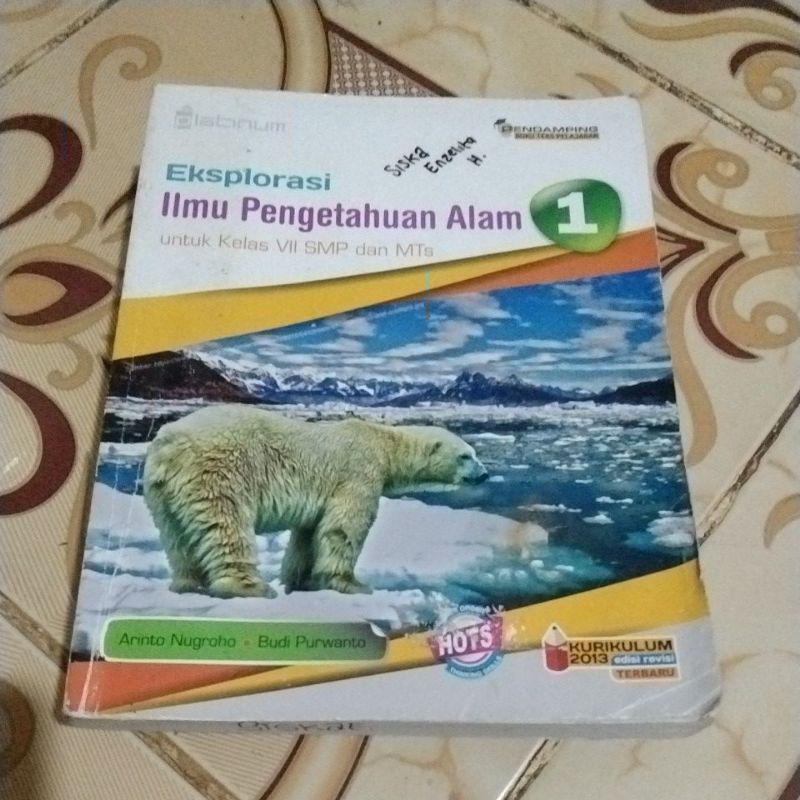 Jual Eksplorasi Ilmu Pengetahuan Alam SMP Kelas VII Platinum | Shopee ...