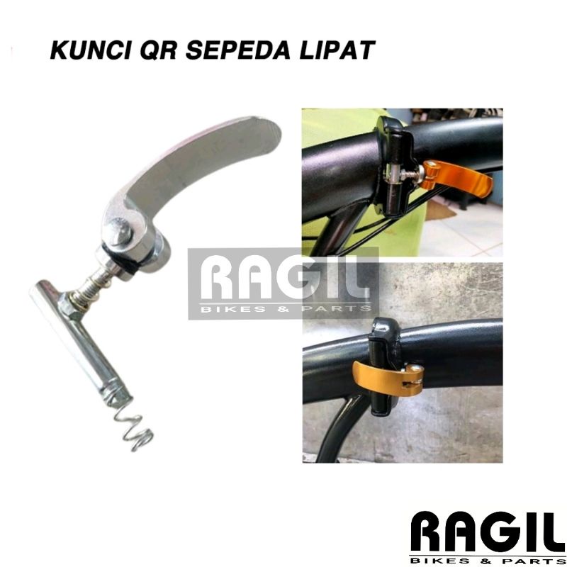 Jual KLEM FRAME SEPEDA SELI LIPAT QUICK RELEASE BAUT CLAMP BATANGAN ...