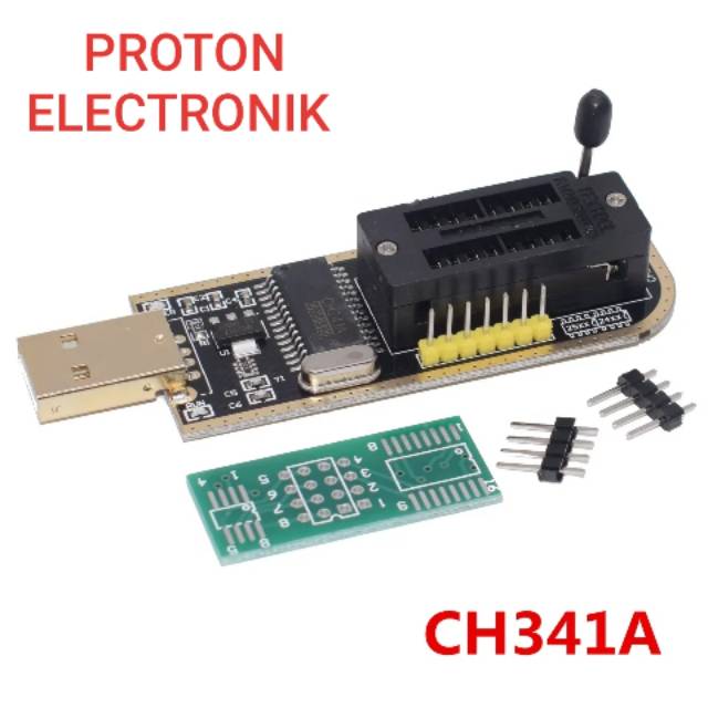 Jual Alat Flash bios IC CH341 CH341A Pro USB Programmer 24XX 25XX TTL ...