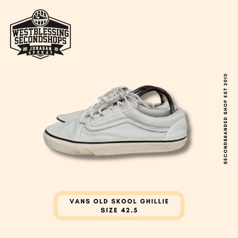 Leather old skool ghillie best sale
