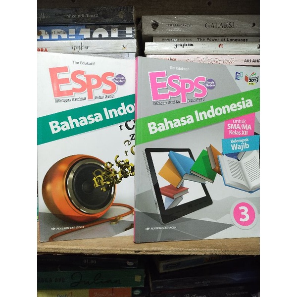 Jual Buku ESPS BAHASA INDONESIA 1,2,3 SMA/MA KELAS X,XI,XII KELOMPOK ...