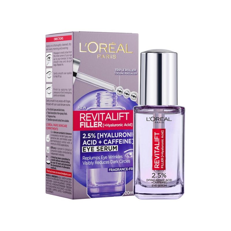 Jual LOREAL Revitalift Hyaluronic Acid Eye Serum 20ml Shopee Indonesia