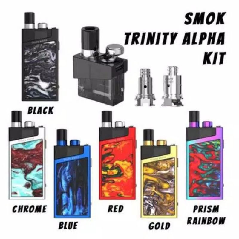 Jual Trinity alpha kit vapoor vapee autentic mod only | Shopee Indonesia