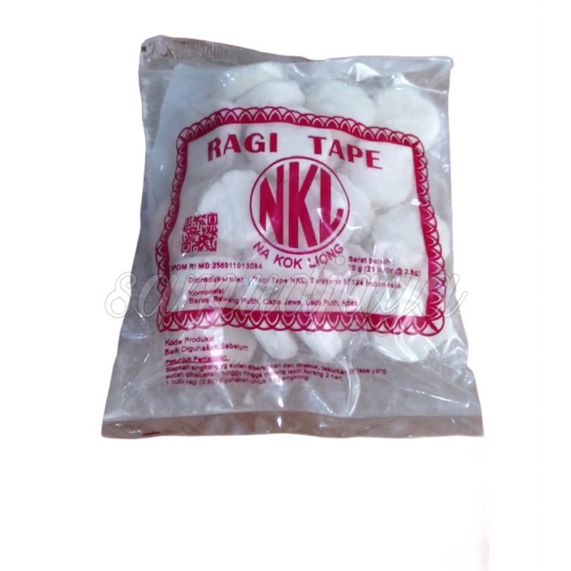 Jual ragi tape singkong ketan manis nkl / pakan semut jepang Shopee
