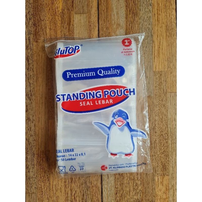 Jual Plastik Standing Pouch Stp Blutop Seal Lebar 9x15 10x17 12x20