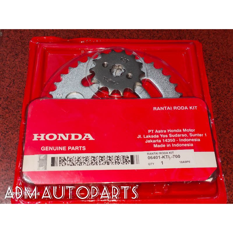 Jual Gear set KTL Geat paket komplit Supra fit new. Supra fit s. Supra