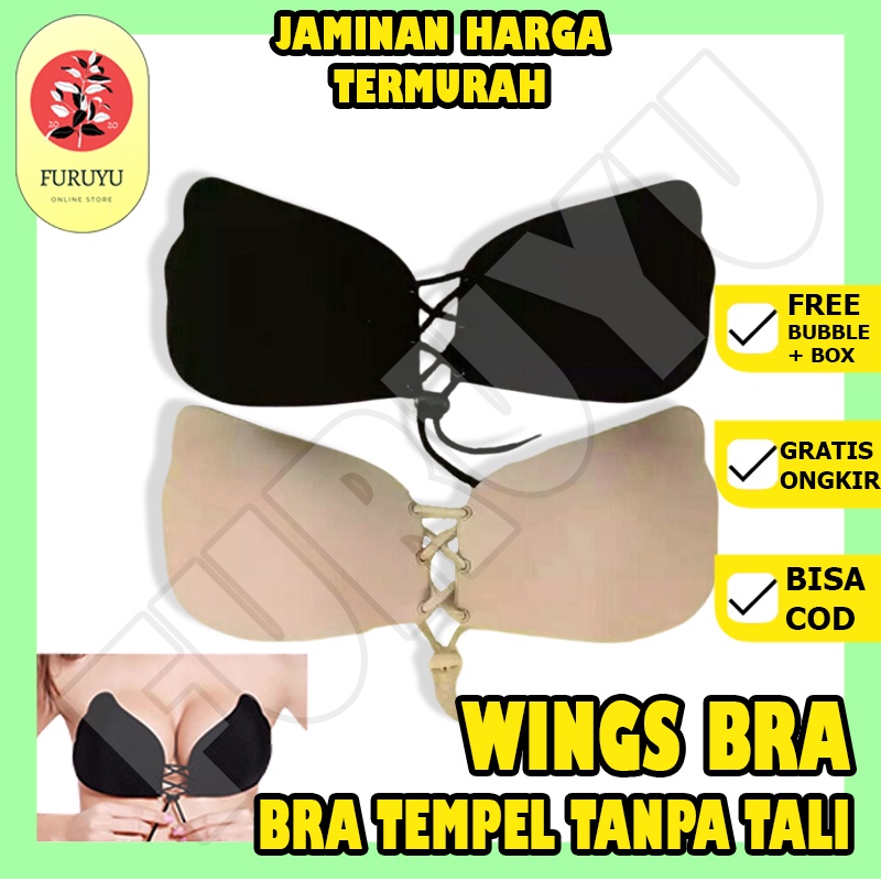 Jual Wings Angel Strapless Push Up Sexy BRA BH Tempel Tali Seksi
