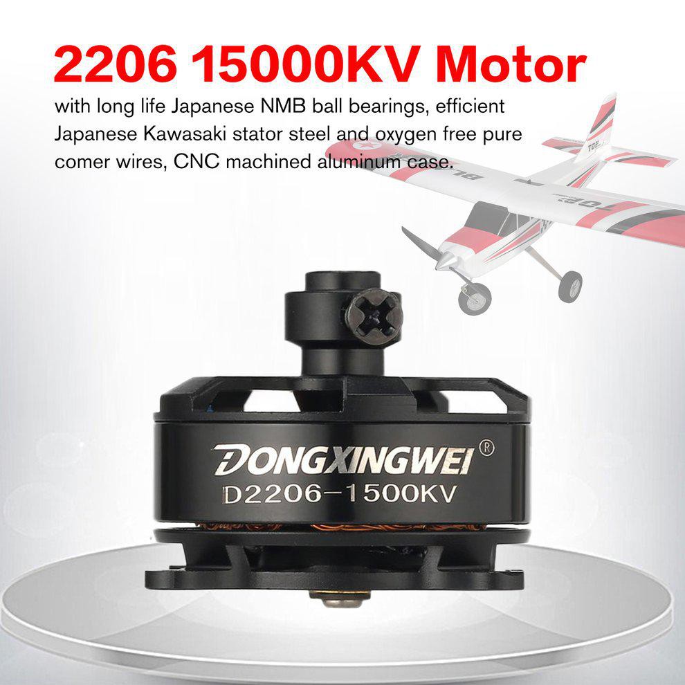 Jual DXW D2206 1500KV 2-3S Brushless Motor Untuk Pesawat RC F3P ...