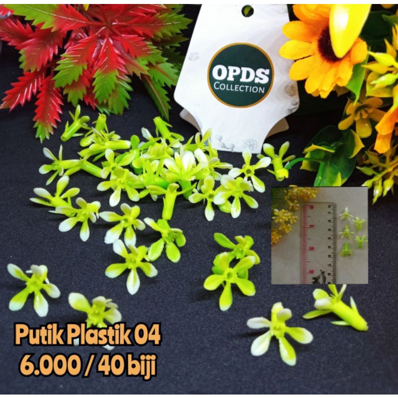 Jual Putik bunga plastik 50 pcs putik plastik kode ( 02, 04, 06) Putik ...