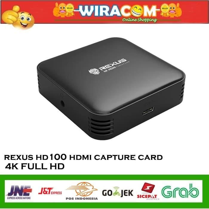 Jual Tv Card | Rexus Hdmi 4K Game Capture Card Stream & Record Hd100 ...