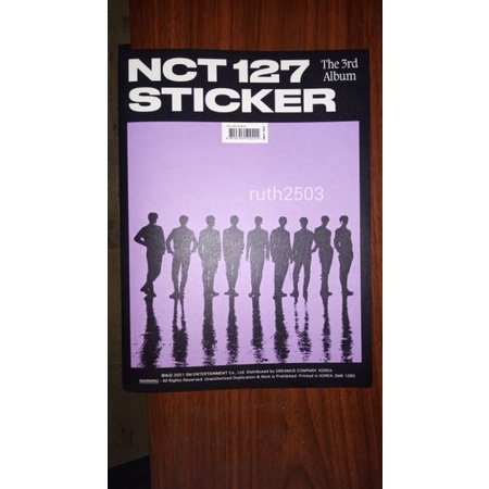 Jual NCT 127 STICKER (ALBUM ONLY) Sticker Ver. | Shopee Indonesia