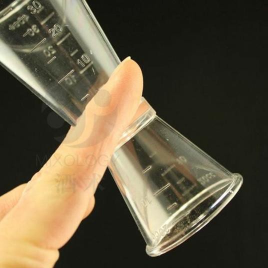 Jual Jigger Akrilik 20/40 ML | Jiger Akrilik | Takaran Gula | Takaran ...