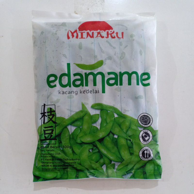 Jual Minaku Edamame Minaku Kacang Kedelai 500g Shopee Indonesia