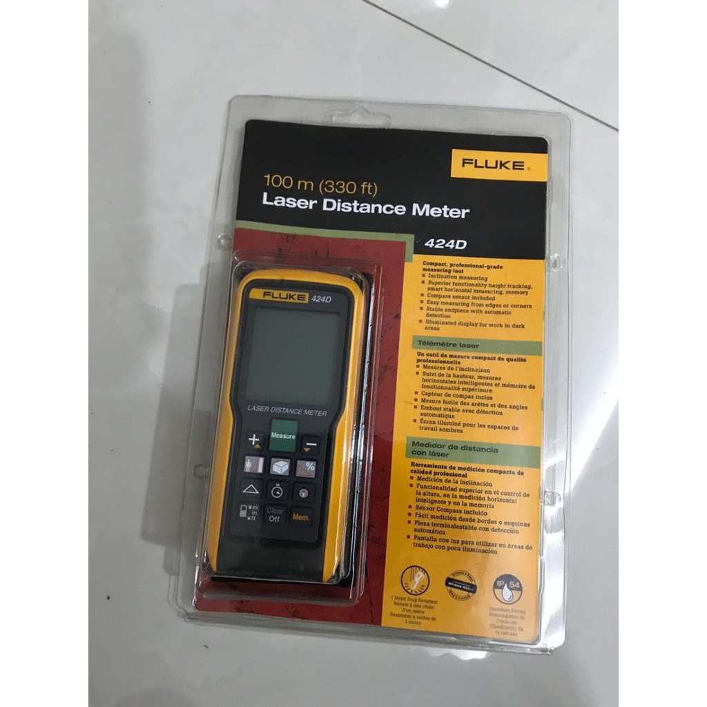 Fluke 424D Laser Distance Meter 100 M – JJTR