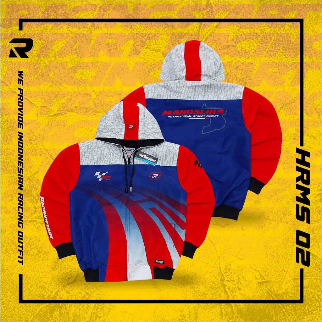 Jual NEW JAKET HRMS 02 RACING START LIMITED EDITION MOTOGP MANDALIKA ...