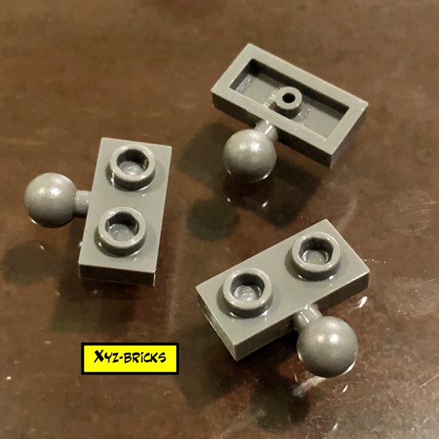 Jual LEGO PARTS 6039479 Plate 1x2 Ball Dia 5.9 Middle DBG (Dark