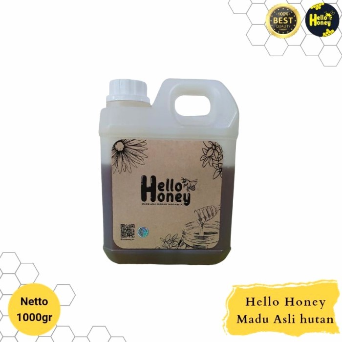 Jual madu- madu asli hutan baduy 100% madu asli dan murni - 1 kg -madu
