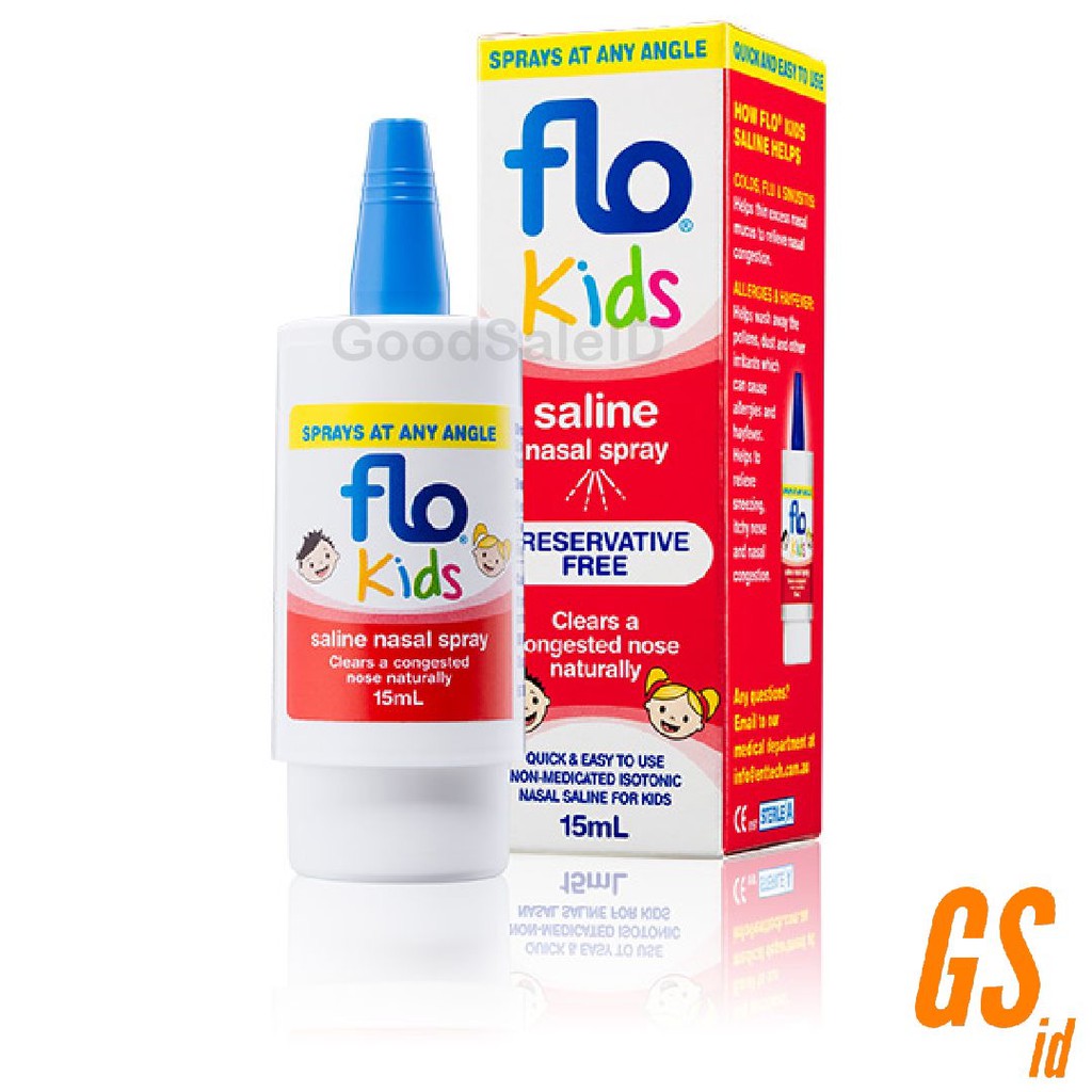 Jual flo Kids Saline Spray Nasal Spray untuk anak Shopee Indonesia