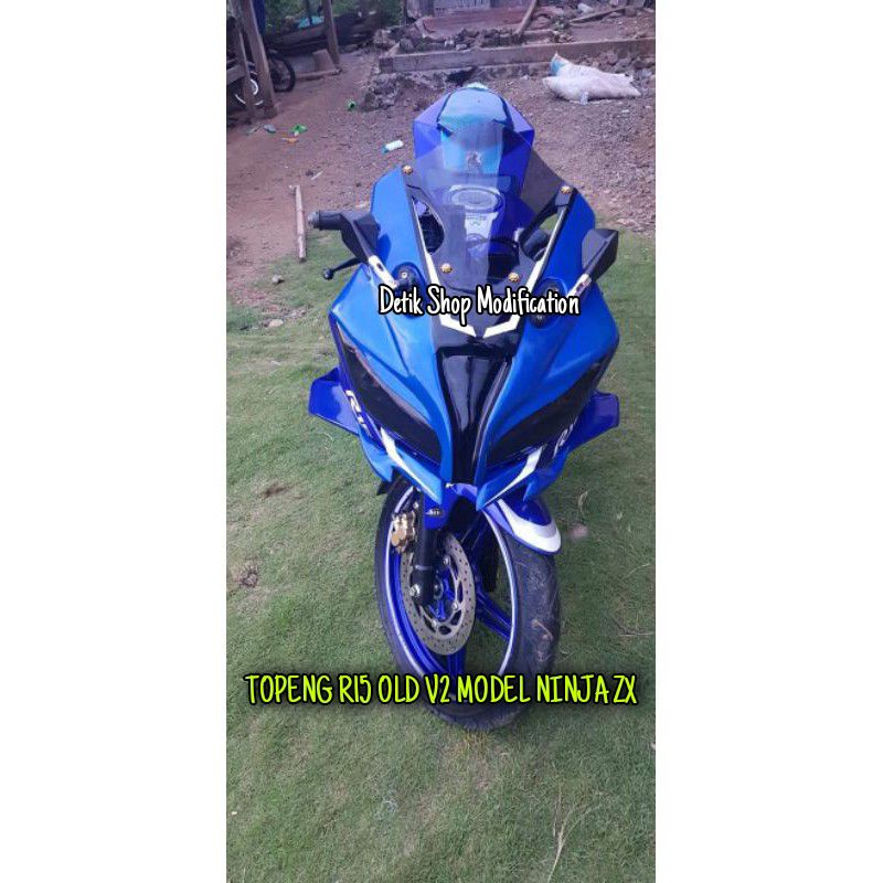 Jual TOPENG R15 V2 MODEL NINJA ZX TOPENG NINJA BUAT R15 OLD V2 | Shopee ...