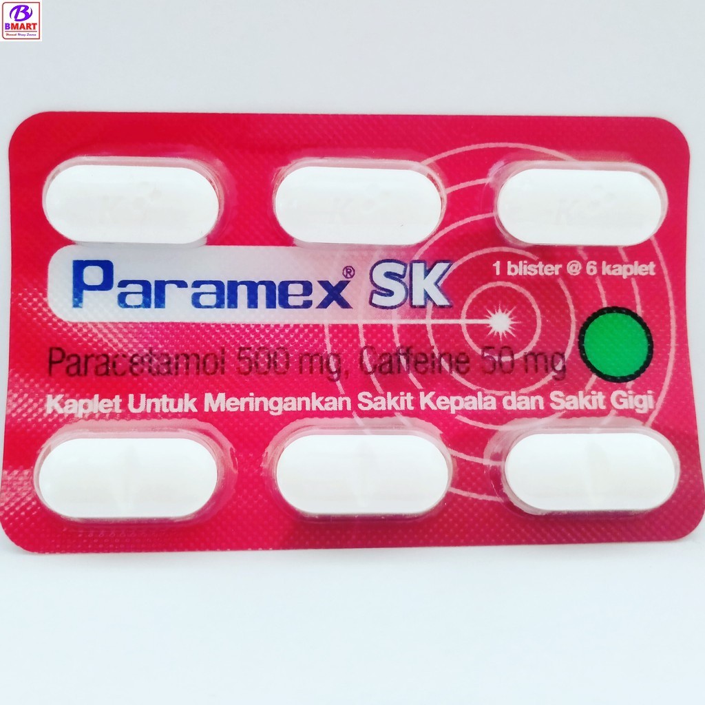 Jual Paramex Sk Obat Sakit Kepala And Gigi Shopee Indonesia