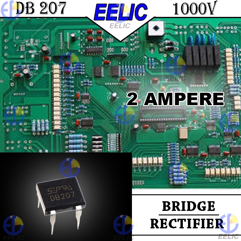 Jual EELIC DIO-DB207 Isi 5 pcs dioda bridge rectifier db207 dip 4 pin ...