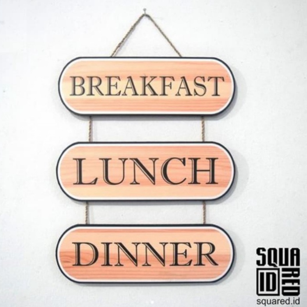 Jual Papan Tanda Kayu Unik Hiasan Pajangan Dinding Wooden Wall Art ...