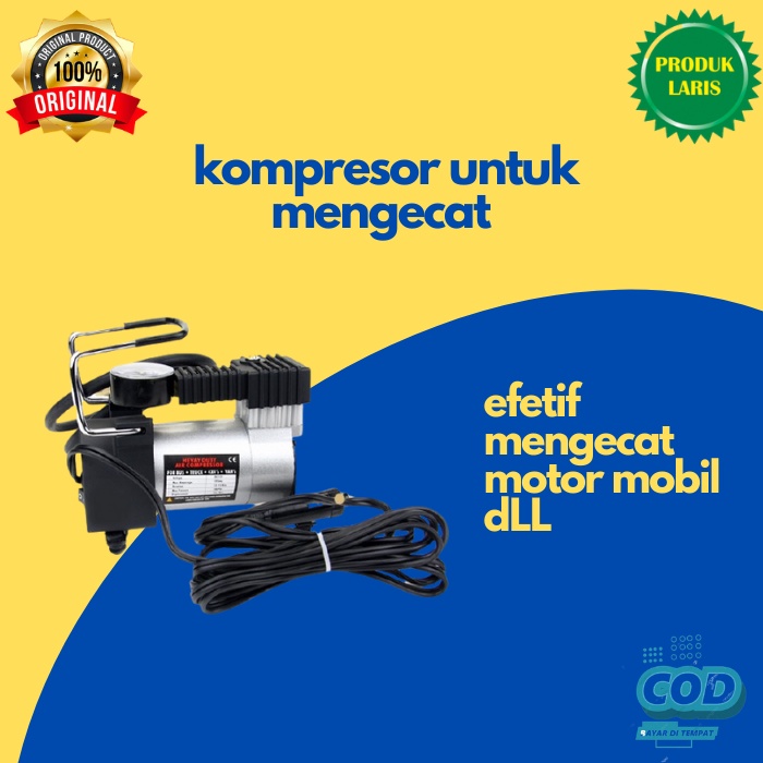 Jual Kompresor Compresor Mini Listrik Cat Angin Listrik Body Motor Dan ...