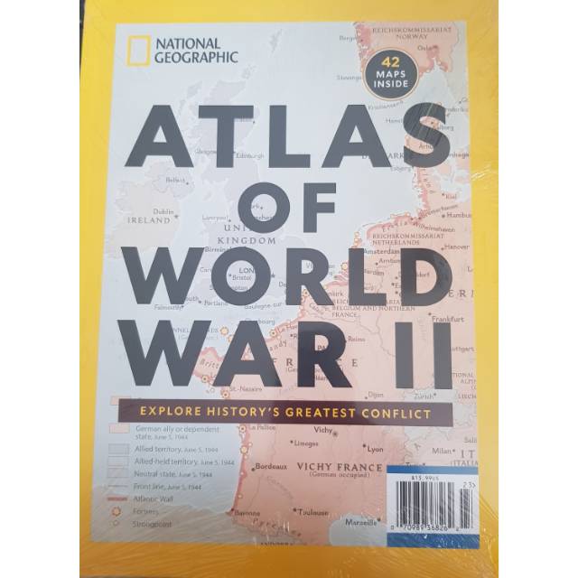 Jual National Geographic - ATLAS OF WORLD WAR II (Explore History's ...