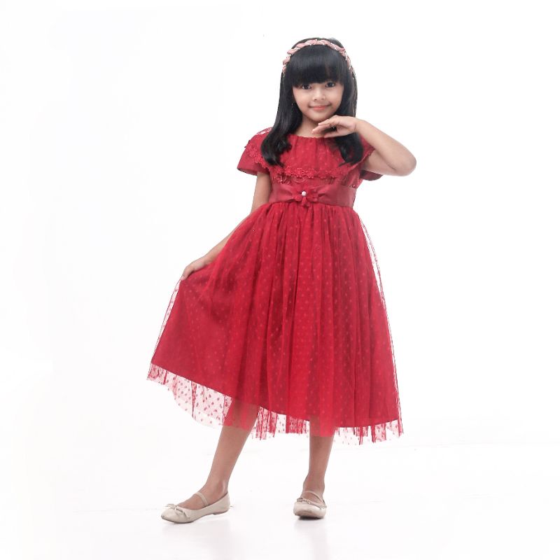 Jual Gaun Pesta Anak Dress Pesta Anak Baju Pesta Anak Perempuan Tille ...