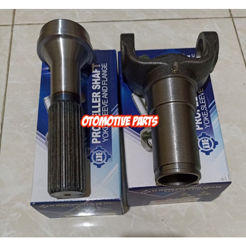 Jual As jantan / spline dan As betina / yoke sleeve Mitsubishi PS120 PS125 PS135. Harga 1set
