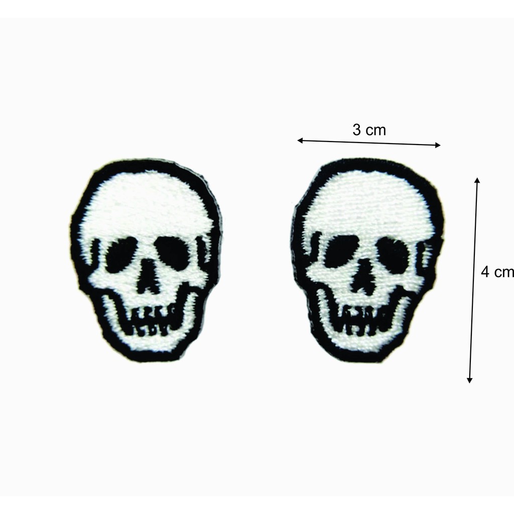Jual Iron Patch Emblem Devil Skull | Shopee Indonesia