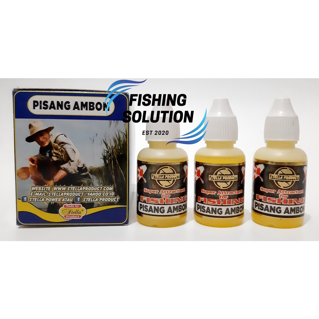 Jual Essen Pancing Stella Aroma Pisang Ambon 30 Ml Shopee Indonesia