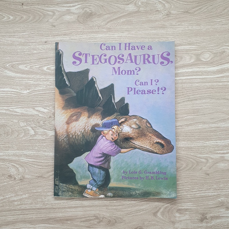 Jual Buku Import - Can I Have a Stegosaurus mom? | Shopee Indonesia