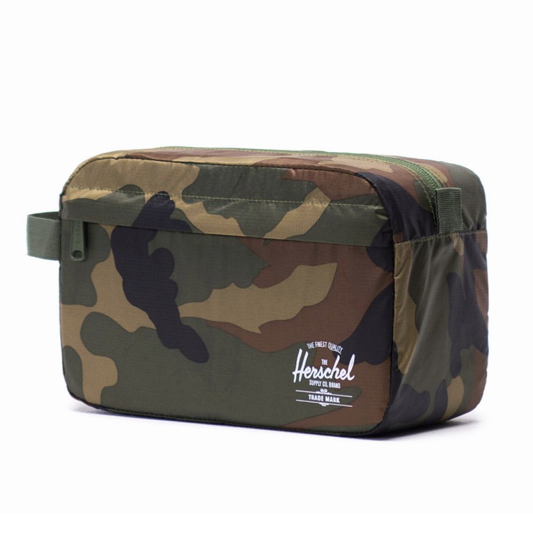 Jual Tas HERSCHEL Toiletry Wash Bag Travel Packable Woodland Camo
