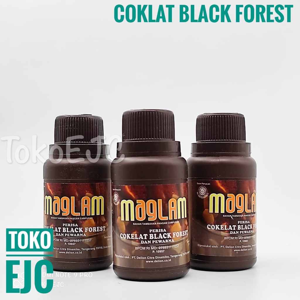 Jual Perisa / Perasa / Esen Maglam Rasa Coklat Black Forest 100gr Botol ...
