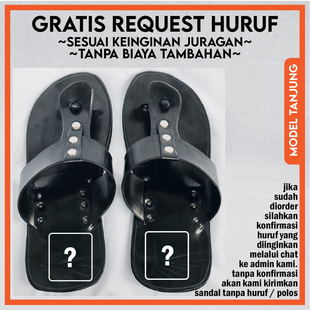 Jual Sandal / sandal pria / Sandal Jepit Terompah zaman dahulu (bahan