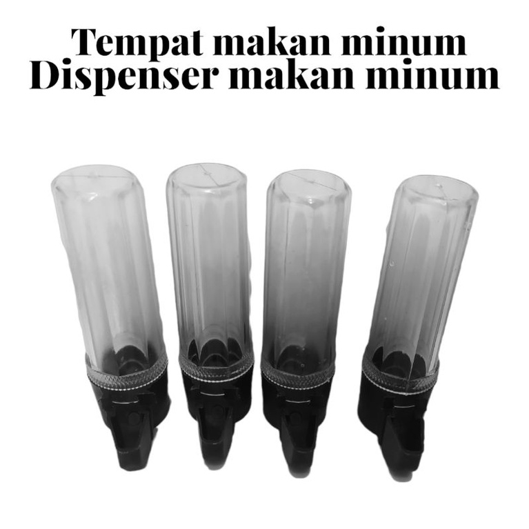 Jual Dispenser Tempat Makan Dan Minum Rekomended Untuk Rawat Harian Burung Shopee Indonesia