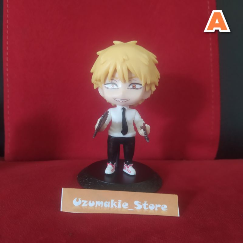 Jual Chainsaw Man Action Mini Figure Denji Power | Shopee Indonesia