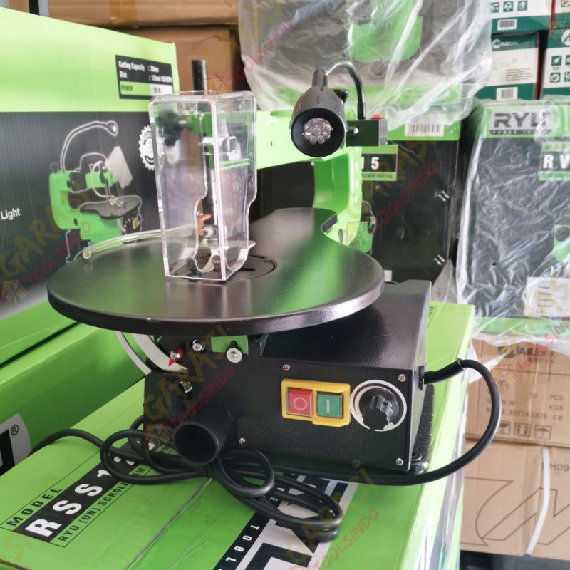 Jual mesin scroll saw RYU RSS 125 mesin gergaji meja ukir kayu triplek ...