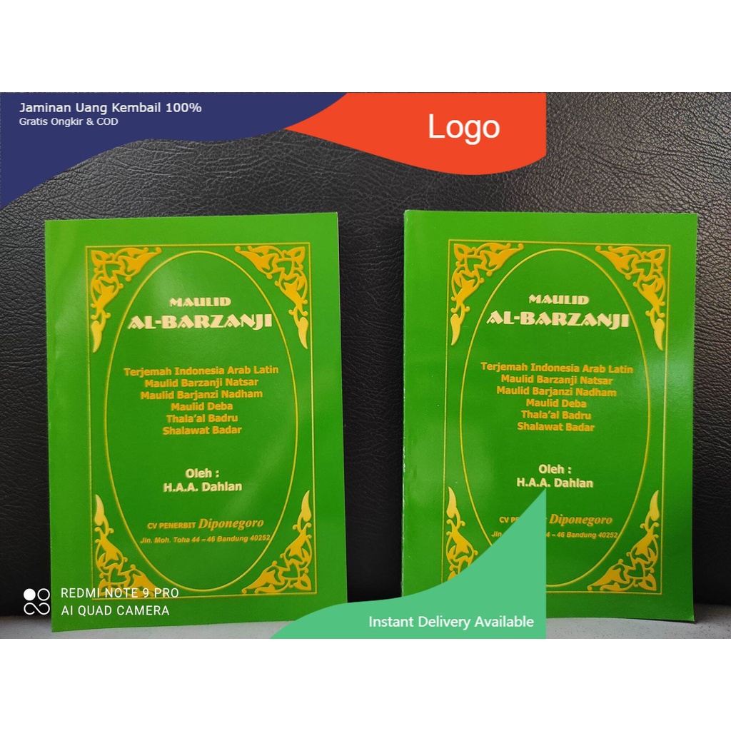 Jual Maulid Al Barzanji Rawi Terjemah Indonesia Arab Latin Kitab Kuning ...