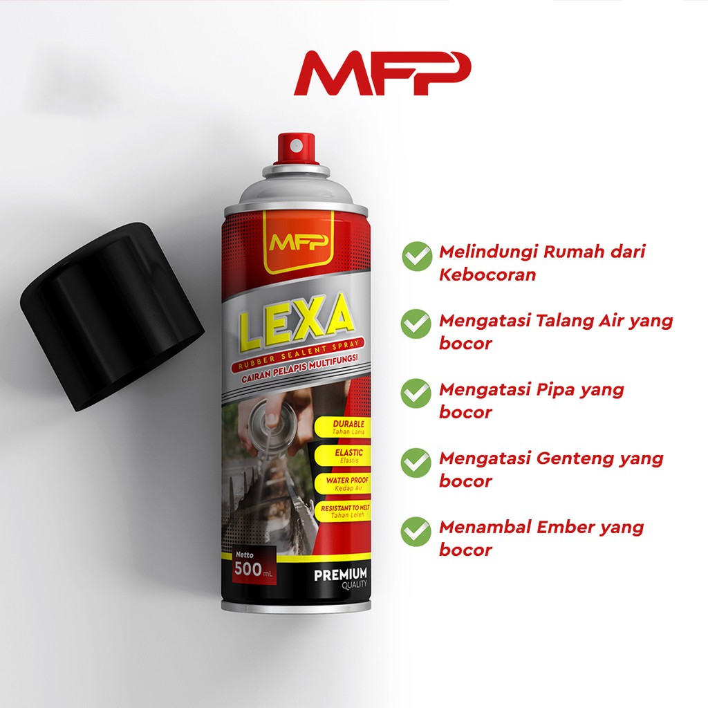 Jual SPRAY LEXA ANTI BOCOR EFEKTIF UNTUK ATAP PIPA SUDUT RUANGAN DAN ...