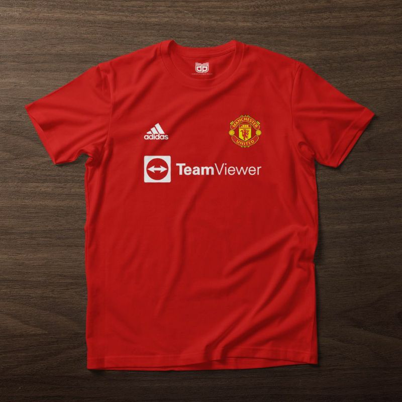 Jual Kaos Custom MU Warna Merah Terbaru 2021/2022 Mirip Jersey | Shopee ...