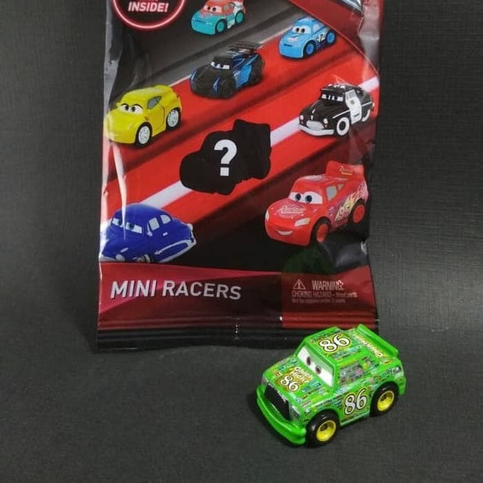 Jual MOBIL-DIECAST- DISNEY PIXAR CARS 3 CHICK HICKS NO. 2 MINI RACERS ...