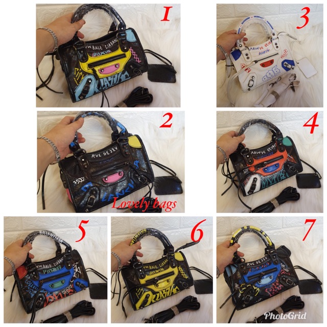 Tas balenciaga graffiti hotsell