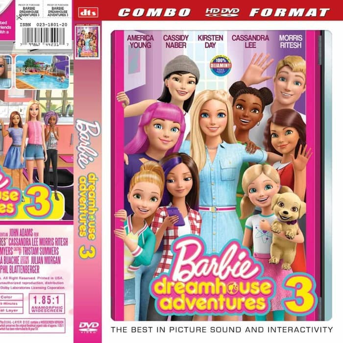 Jual TERLARIS Kaset Dvd Pilem Barbie Dream House Adventures Film ...