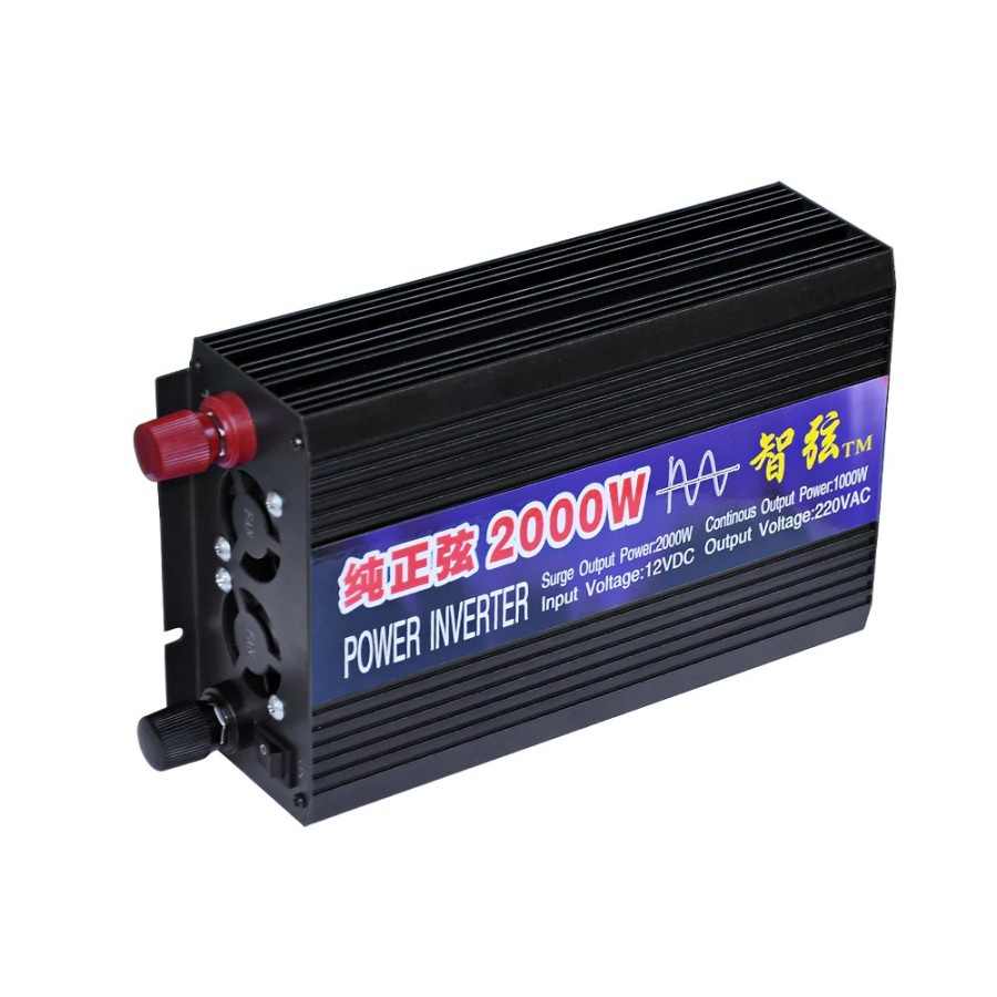 Jual Power Inverter Solar Panel PLTS PSW Pure Sine Wave 2000 Watt 12 ...