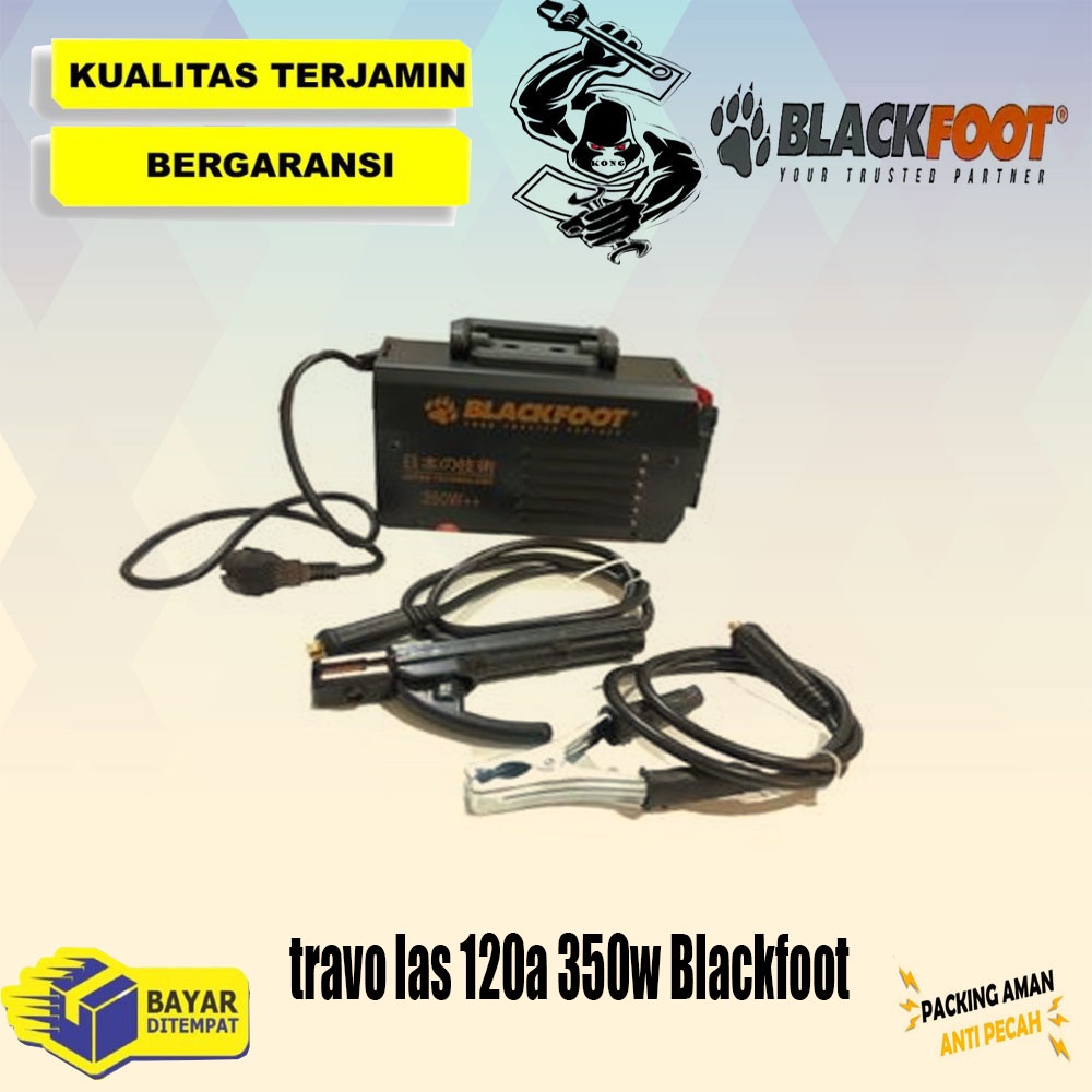 Jual Mesin Las Murah Blackfoot Mma 120 Inverter Las Igbt Teknologi 350